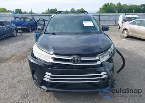 2018 Toyota Highlander Xle из США, поврежденный, VIN 5TDKZRFH6JS539852